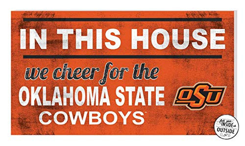 KH Sports Fan 20x11 in\Outdoor Sign in This House Oklahoma State Cowboys KH Sports Fan 20x11 in\Outdoor Sign in This House Oklahoma State Cowboys