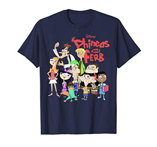 Disney Phineas And Ferb The Group Logo T-Shirt Disney Phineas And Ferb The Group Logo T-Shirt
