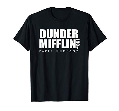 The Office Dunder Mifflin Comfortable T-Shirt - Official Tee T-Shirt The Office Dunder Mifflin Comfortable T-Shirt - Official Tee T-Shirt