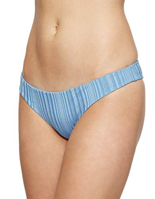 Tavik Women's Ali Mini Swim Bottom Slinky Rib Sea Blue