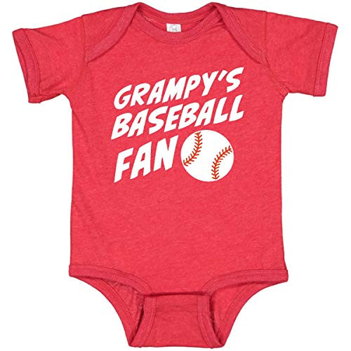 inktastic Grampy Baseball Fan Infant Creeper 18 Months Retro Heather Red 352b4