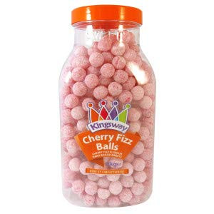 Kingsway Cherry Fizz Balls 250g