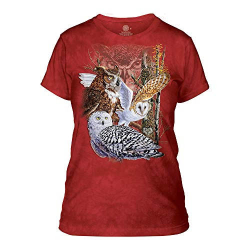 The Mountain Women's Find 11 Owls Apparel, red, XL The Mountain Women's Find 11 Owls Apparel, red, XL