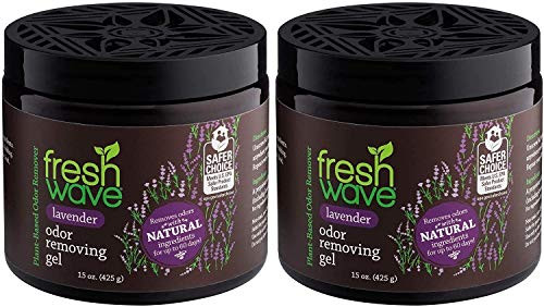 Fresh Wave Lavender Odor Removing Gel, 15 oz. -Pack of 2-