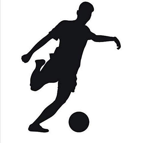 LDSZZ Football Player Wall Sticker Sport Football Soccer Man Gym Mural Art Wall Decals for Kids Baby Room Boys Bedroom Decoration 54X42Cm LDSZZ Football Player Wall Sticker Sport Football Soccer Man Gym Mural Art Wall Decals for Kids Baby Room Boys Bedroom Decoration 54X42Cm