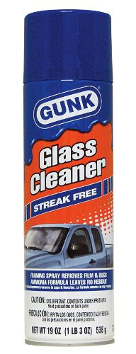 Gunk GC1 19 Ounce Ammonium Based Glass Cleaner, 19 Oz.