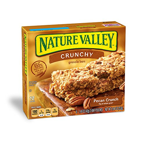 Nature Valley Crunchy Granola Bars, Pecan Crunch, 6 Count
