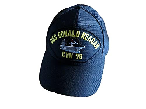 USS Ronald Reagan CVN-76 Cowboy Navy Ship HAT USA Made