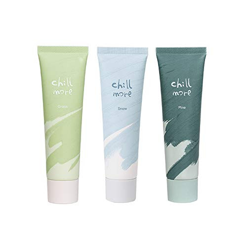 Chill More Perfumed Perfect Hand Cream Fragranced Nourishing Moisturizing Repairing Hand  and  Nail Cream, 50g -Navy- Pine-