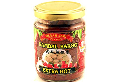 Sambal Bakso -Meatball Chili Sauce Original- - 8.8oz -Pack of 1-