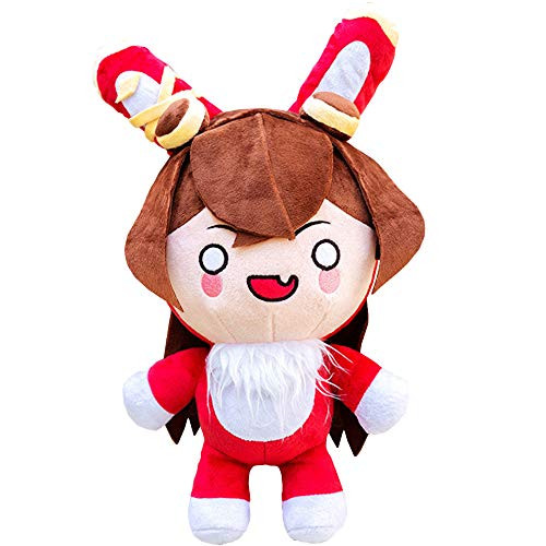Augwindy 15.7 Rabbit Plush Toy Plushie Stuffed Doll Cosplay Costume Plushy Props for Fans