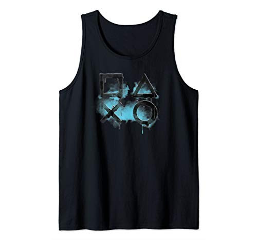 Playstation Ink Wash 4 Tank Top