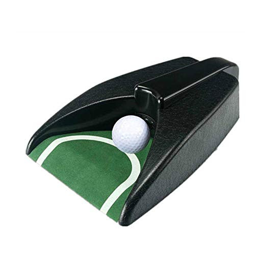 SATOHA Golf Automatic Putting Cup, Electric Golf Putting Training Ball Hole with Auto Return Machine for Outdoor or Indoor Practice-Not Included Battery-