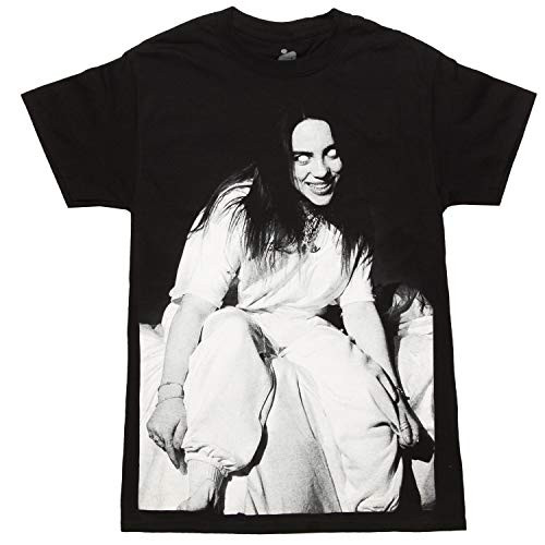 Billie Eilish When We All Fall Asleep Cover Adult Tee - Black -XX-Large-