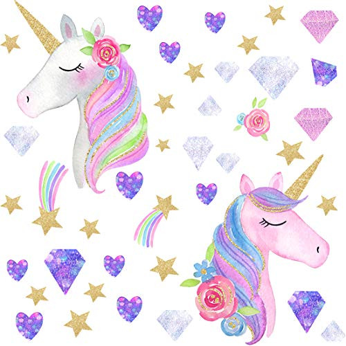 Easma Unicorn Decals Bedroom Wall Decor Girls Wall Decals Girls Bedroom Wall Decor Unicorn Peel and Stick Wall Decals Diamond Wall Decals Easma Unicorn Decals Bedroom Wall Decor Girls Wall Decals Girls Bedroom Wall Decor Unicorn Peel and Stick Wall Decals Diamond Wall Decals