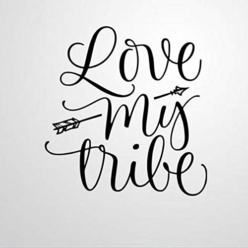 Love My Tribe Arrow auto Sticker,Vinyl Car Decal,Decor for Window,Bumper,Laptop,Walls,Computer,Tumbler,Mug,Cup,Phone,Truck,Car Accessories