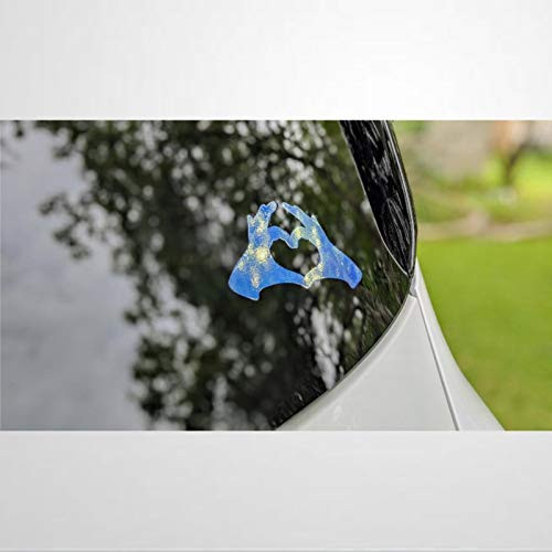 Heart auto Sticker,Vinyl Car Decal,Decor for Window,Bumper,Laptop,Walls,Computer,Tumbler,Mug,Cup,Phone,Truck,Car Accessories