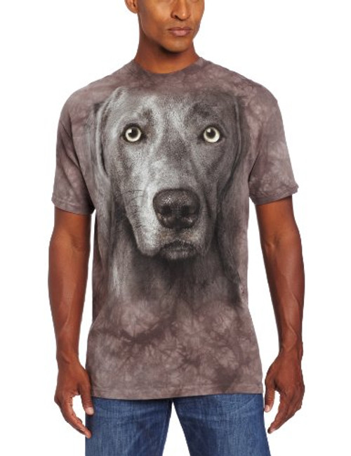 The Mountain Weimeraner Adult T-Shirt, Grey, 2XL The Mountain Weimeraner Adult T-Shirt, Grey, 2XL