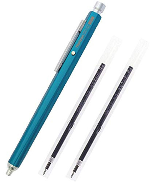 Ohto Needle-Point Horizon Ballpoint Pen 0.7 mm -NBP-587H-BL- - Blue Body with Two Extra Refills -No.897NP-