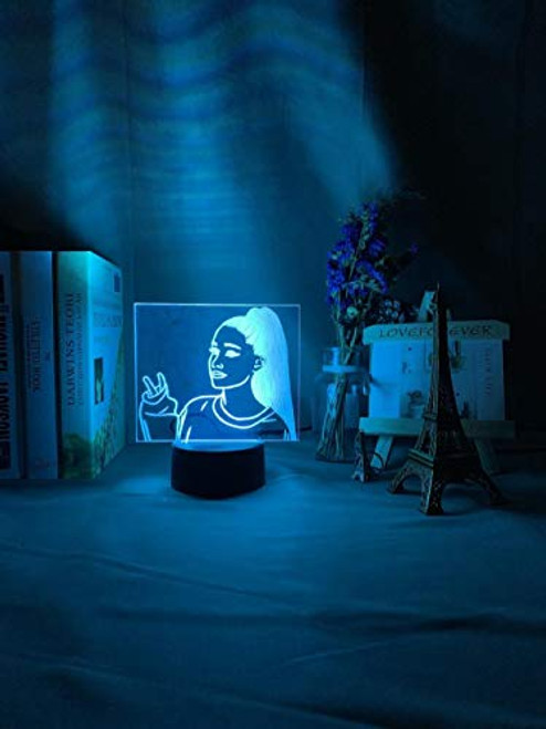 3D led Lamps nightlights Room Decoration Unique Gift Led Night Light for Fans Home Decoration Nightlight USB Battery Led Colorful Acrylic 3D Lamp MAGY