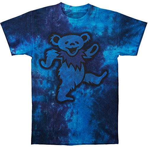 Liquid Blue Men's Grateful Dead Big Bear T-Shirt, Multi, X-Large