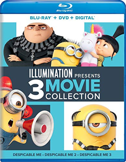 Illumination Presents- 3-Movie Collection -Despicable Me / Despicable Me 2 / Despicable Me 3- -Blu-ray- Illumination Presents- 3-Movie Collection -Despicable Me / Despicable Me 2 / Despicable Me 3- -Blu-ray-