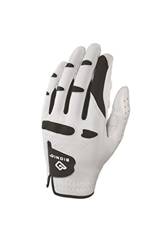 Bionic Male Glove Men's Stablegrip with Natural Fit Golf Glove Cadet Small Stablegrip with Natural Fit Golf Glove, White