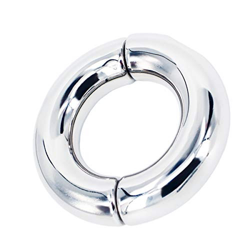 Ball Stretcher Weights, Eastern Delights Heavy Cock Ring Stainless Male Chastity Device -1.18 Inch 6.5 oz-