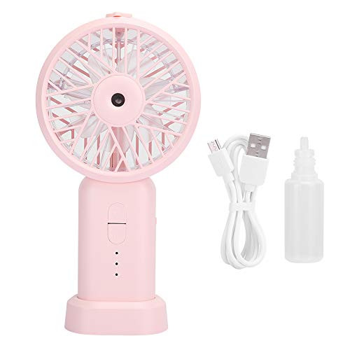 YunDduoBao Personal Air Cooler, Portable Space Air Conditioner Cooling Fan  and  Evaporative Spray Humidifier Purifier, Mini USB Desktop Fan, 3 Wind Speeds for Home Room Office Outdoor