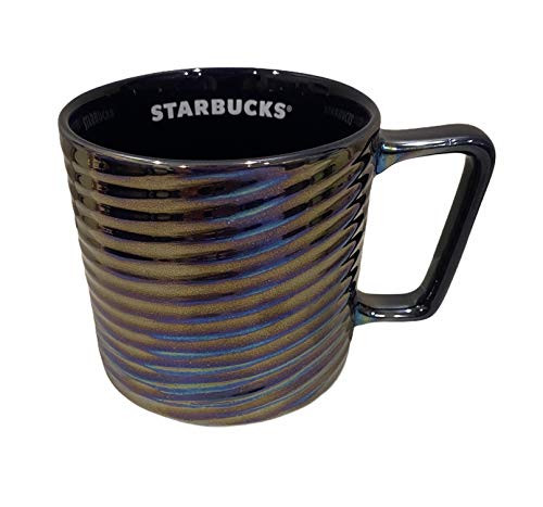 Starbucks Luster Swirl Coffee Mug 12 Ounce