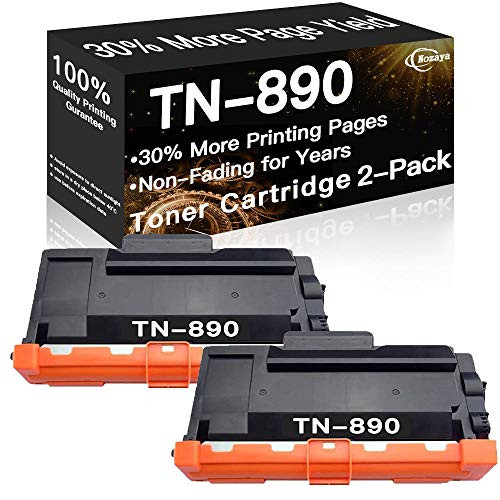 Compatible High Yield Toner Cartridges Replacement for Brother TN-890 TN890 -2-Pack- Compatible High Yield Toner Cartridges Replacement for Brother TN-890 TN890 -2-Pack-