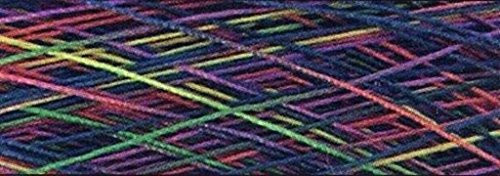 YLI 2443011V 3-Ply Machine Cotton Quilting Variegated Thread, 3000 yd, Primaries