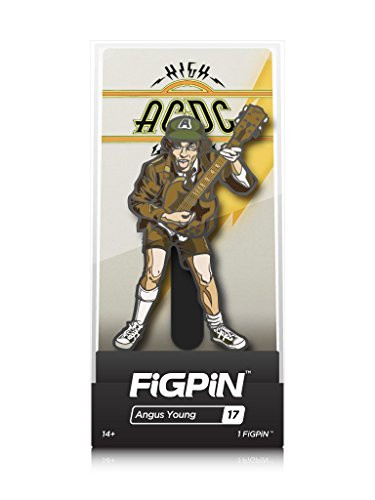FiGPiN AC/DC High Voltage- Angus Young - Collectible Pin with Premium Display Case