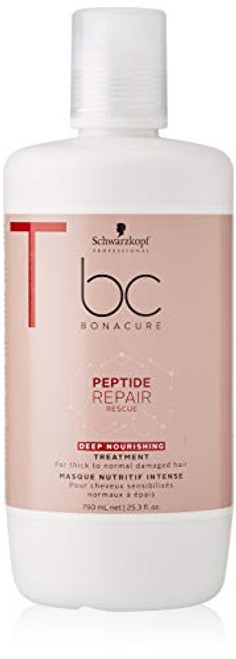 Schwarzkopf BC Peptide Rescue Deep Nourishing Treatment, 750 ml Schwarzkopf BC Peptide Rescue Deep Nourishing Treatment, 750 ml