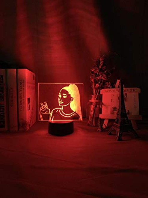 3D led Touch/Remote Control Lamps nightlights Night Light for Fans Home Decoration Nightlight USB Battery Led Colorful Acrylic 3D Lamp MAGY