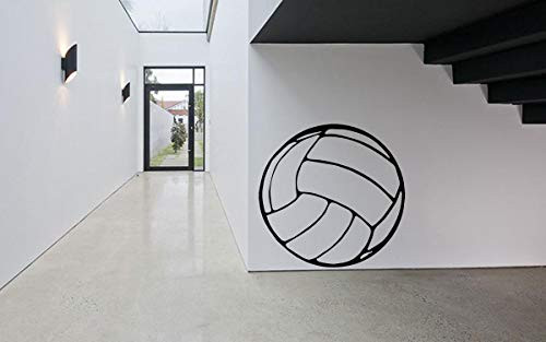 Vinyl Sticker Volleyball Ball Player Game Sport Poster Boy Girl Room Mural Decal Wall Art Decor EH1104