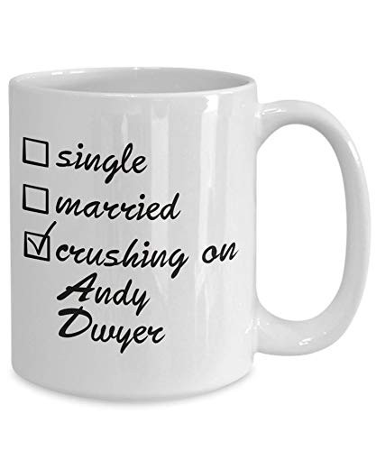Andy Dwyer Mug Parks Rec Inspired Gift Idea for Fans of the Show Crushing on Andy Dwyer - 11-oz and 15-oz Coffee Tea Cup