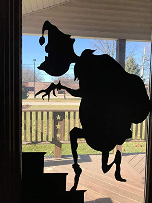 The Grinch, How the Grinch Stole Christmas Window Silhouette Decal - Holiday Christmas Decorations The Grinch, How the Grinch Stole Christmas Window Silhouette Decal - Holiday Christmas Decorations