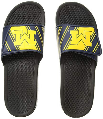 NCAA Michigan Wolverines Legacy Sport Slide, Large, Team Color 2