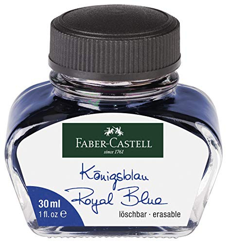 Faber-Castell 149839 Ink Bottle Washable 30 ml Royal Blue