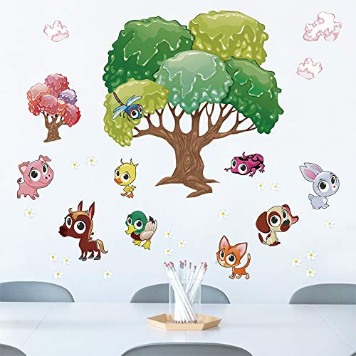 decalmile Colorful Animals and Tree Wall Decals Kids Wall Stickers Childrens Bedroom Baby Nursery Kids Room Wall Decor decalmile Colorful Animals and Tree Wall Decals Kids Wall Stickers Childrens Bedroom Baby Nursery Kids Room Wall Decor