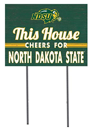 KH Sports Fan 18x24 Lawn Sign North Dakota State Bison