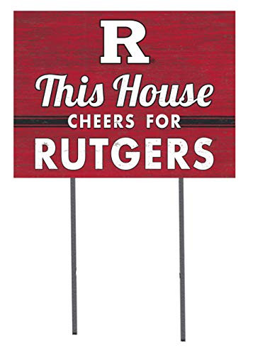 KH Sports Fan 18x24 Lawn Sign Rutgers Scarlet Knights