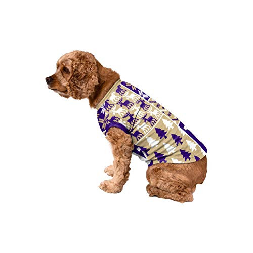 FOCO Washington Huskies NCAA Busy Block Dog Sweater - M FOCO Washington Huskies NCAA Busy Block Dog Sweater - M