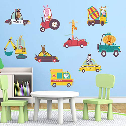 decalmile Animal Truck Wall Decals Giraffe Zebra Kids Wall Stickers Baby Nursery Childrens Bedroom Wall Decor decalmile Animal Truck Wall Decals Giraffe Zebra Kids Wall Stickers Baby Nursery Childrens Bedroom Wall Decor