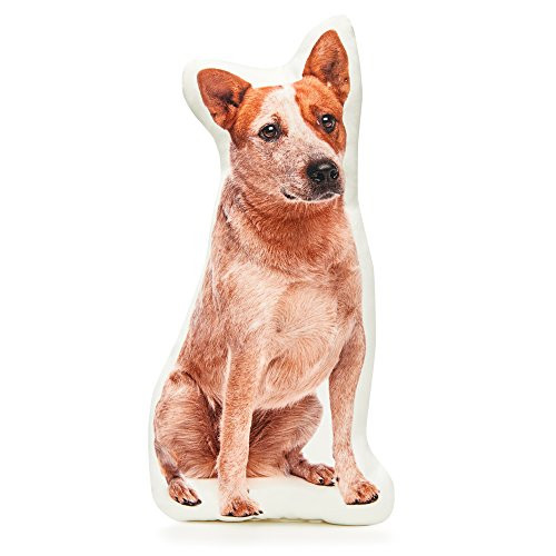 Cushion Co - Red Heeler Dog Shaped Pillow 16" x 12" Cushion Co - Red Heeler Dog Shaped Pillow 16" x 12"