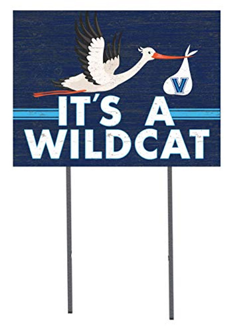 KH Sports Fan 18x24 Lawn Sign Stork Yard Sign It's A Villanova Wildcats KH Sports Fan 18x24 Lawn Sign Stork Yard Sign It's A Villanova Wildcats