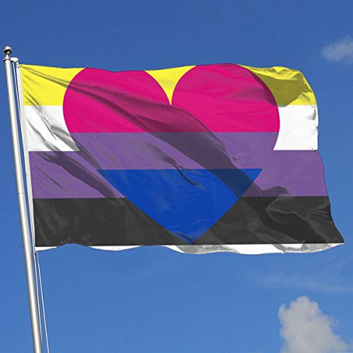 A13UDQ Outdoor Flags Pride Flag 3X5 Ft Flag for Outdoor Indoor Home Decor Sports Fan Football Basketball Baseball Hockey