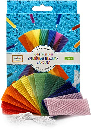 Hanukkah Candle Craft Make Your Own Chanukah Beeswax Candles