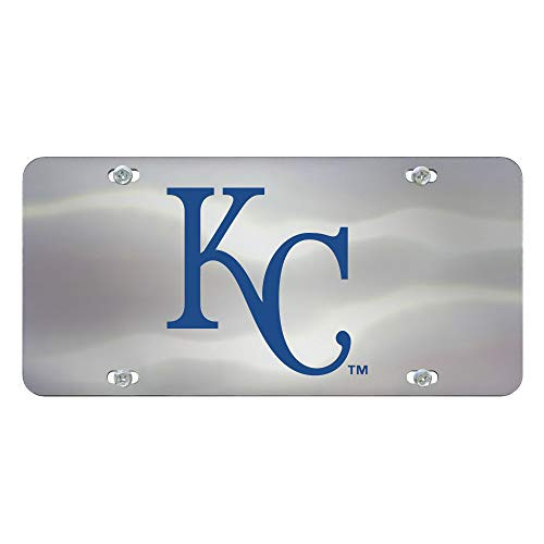 FANMATS 27557 MLB - Kansas City Royals 3D Stainless Steel Diecast License Plate FANMATS 27557 MLB - Kansas City Royals 3D Stainless Steel Diecast License Plate